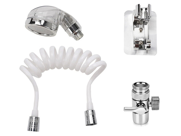Shower handset bathroom tap