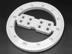 Budilka vodila elektronski termometer z alarmom termometer z osvetlitvijo