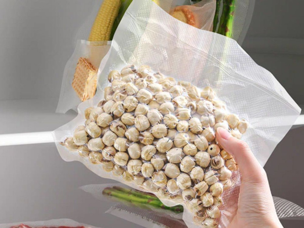 Sellador de vacío máquina de envolver alimentos + 10pcs bolsas