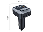 Fm mp3 mp3 transmitter volume 2 x usb c bluetooth 5.3 12v sd card