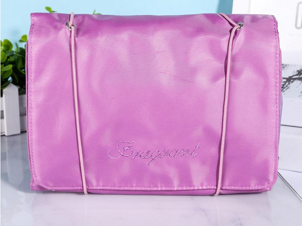 NECESER DE VIAJE ROLL FUNCIONAL 4 EN 1 CREMALLERA PARA COSMÉTICOS