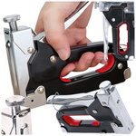 Capsator tapițerie de mână tacker pentru 4-14mm capse metal 3 in 1 mecanism de blocare