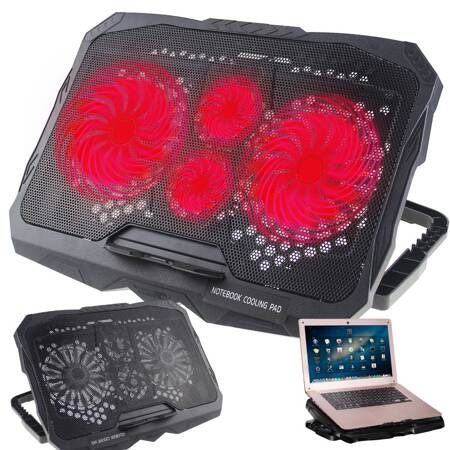 Laptop cooling pad led adjustable with usb port