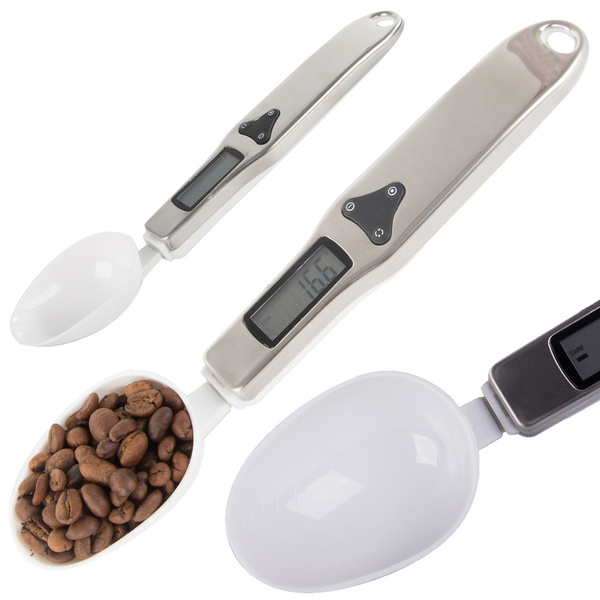 Pesadora electrónica de cocina lcd digital mango preciso 500g