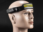 HEADLAMP LED BATTERY-POWERED USB HEADLAMP WITH MOTION SENSOR 3 STRAPS
