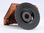 Wood-grinding disc carving angle planer