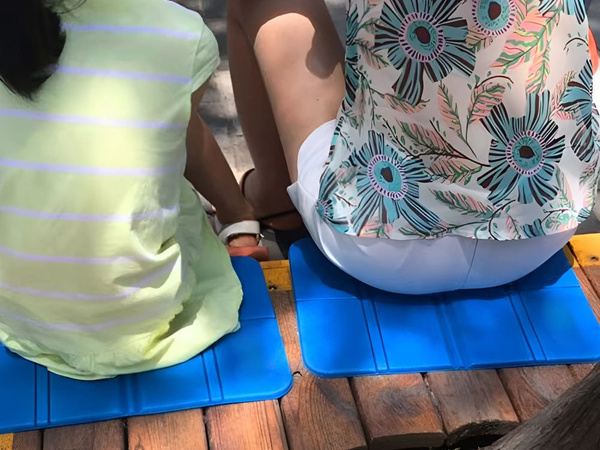 ESTERILLA PLEGABLE PARA SENTARSE CAMPING CAMPING PLAYA KARIMATA