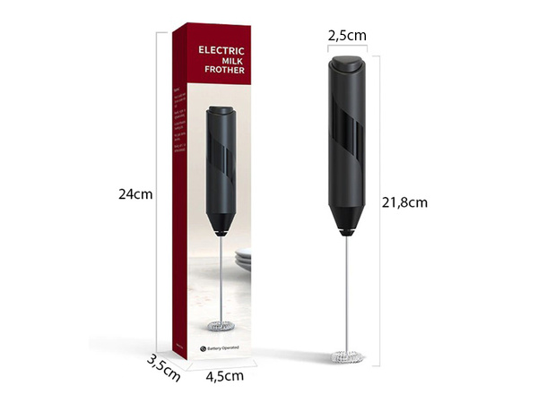 Tejhabosító kávéhabverő kakaó mini mixer