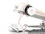 Mini máquina de coser manual aguja de coser manual hilo