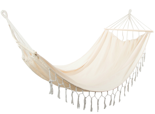 Hamaca de senderismo grande boho borla columpio para dos personas 200x150