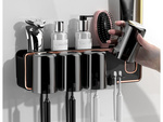 Toothpaste dispenser toothbrush holder hanging organiser with cups