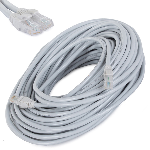 Lan cat6 rj45 ethernet net kabelis 30 m