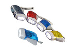 Dünamo kineetiline taskulamp 3 led laetav lamp