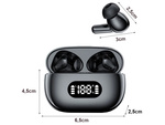Auriculares in-ear inalámbricos bluetooth con estuche de carga led y micrófono