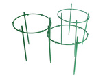 Potted plant support 3 ring hoop round garden