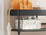 Pantof rack 5 niveluri pantof rack metal organizator cabinet cu raft