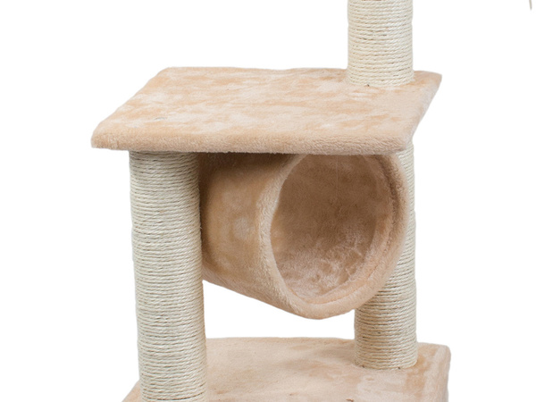Cat scratching post tree house tower bed 92cm