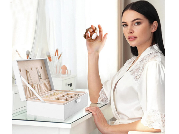 Organizér rakve šperkovnice elegantní krabička na klíče
