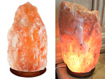 Lampă de sare 3-5 kg ionizator sare himalayană mare