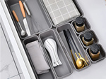 Organiser set 8pc trinket trays plastik schubladenboxen