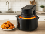 Frituurpann ilma rasvata frituurpann air fryer suur pagaritamiseks 1200w 5l