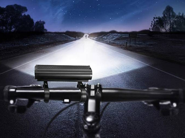 Bicykel viedol svetlo predné zadné usb batérie riadidlá sada