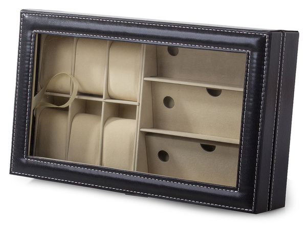Watch casket glasses organiser case