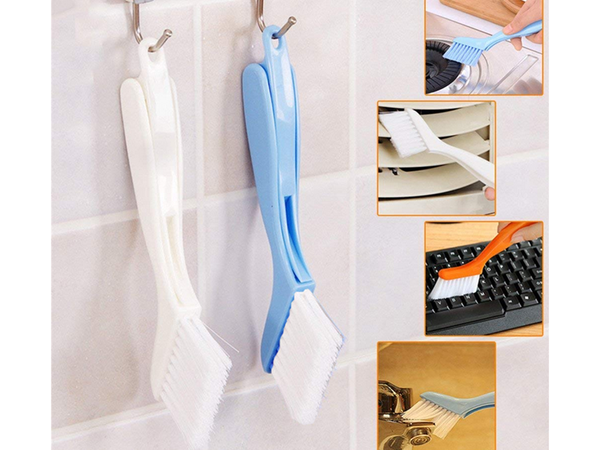 Slot cleaning brush slot scraper