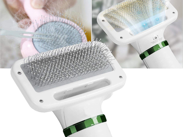 Sèche-cheveux brosse peigne 2in1 pour chien animaux de compagnie