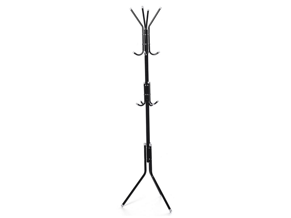 Clothes rack outerwear jackets floor hook arms