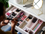 Grand organisateur de cosmétiques tiroir modulaire 12 pièces