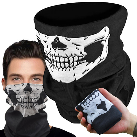 Chimenea pasamontañas pañuelo facial bandama calavera túnel multifuncional calavera