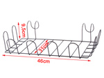 Metallregal küchenorganisator loft stand für küchenarbeitsplatte radiator