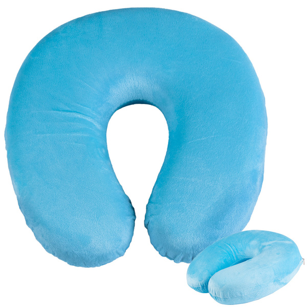 Travel neck cushion cornet for car travel memory headrest