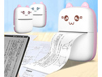 Mini wireless portable thermal printer for photos and notes