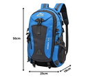 Batoh 40l black travel hiking trekking silný v horách odolný