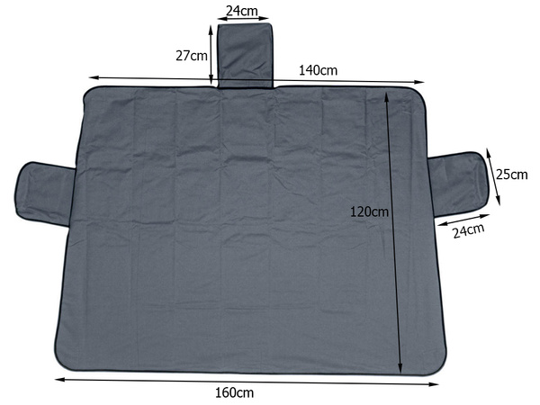 Car windscreen cover anti frost large
