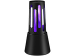 Lámpara insecticida para mosquitos insectos moscas uv eficaz 5w cepillo silencioso