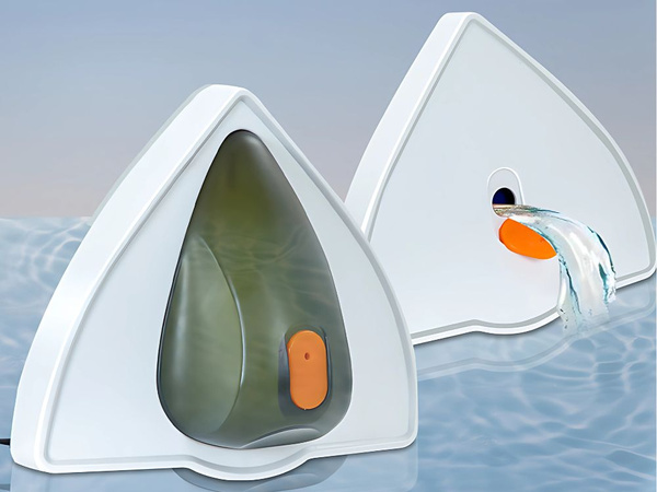 Double-sided window washer magnetic strong squeegee sponge cord set