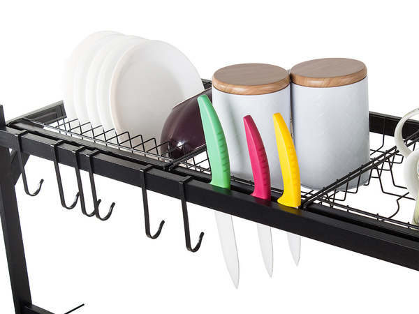 Dishwasher large drainer cutlery plates