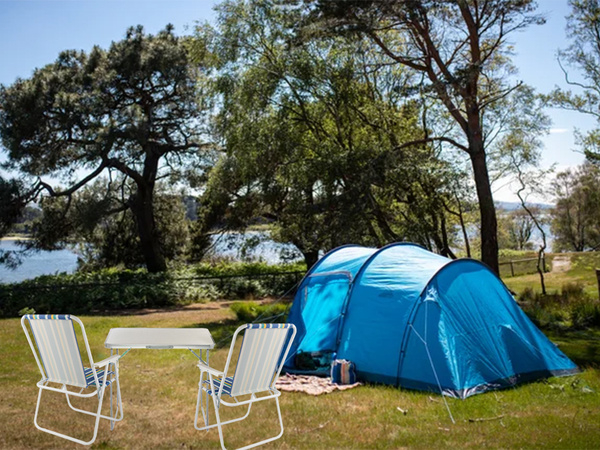 Silla plegable playa jardín ligero para tienda de camping