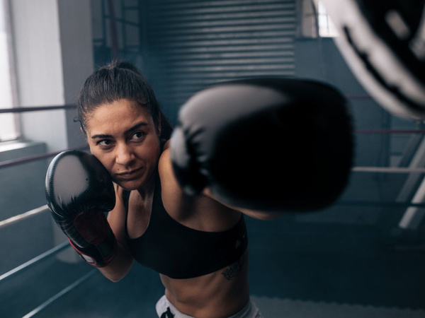 Boxing shield box trainer mma music usb bluetooth + boxing gloves