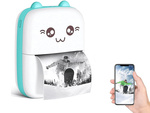 Mini wireless portable thermal printer for photos and notes