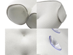 Coussin de bain avec ventouses appui-tête home spa crochet doux