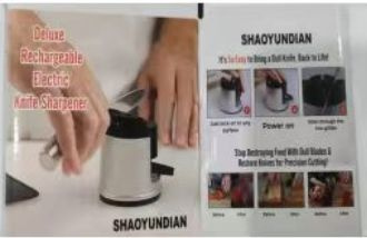 CORDLESS KNIFE SHARPENER (100)