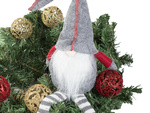 Gnome de noël gnome de noël sous l'arbre de noël
