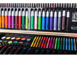 Juego de artistas estuche de pintura 188 piezas