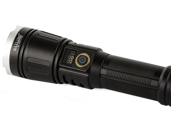 Linterna táctica militar bailong led xhp160 zoom
