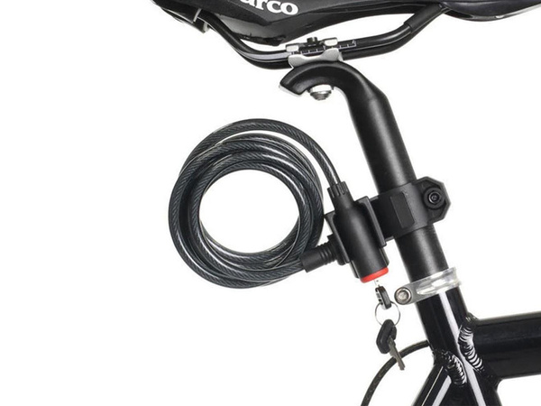 Велосипед замок велосипед замок ключ безопасности сильный кабель
