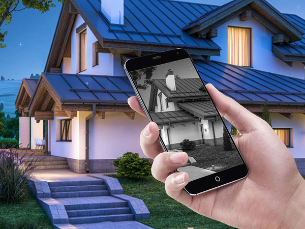 Video-türsprechanlage drahtloses video-wifi für tor und pforte app